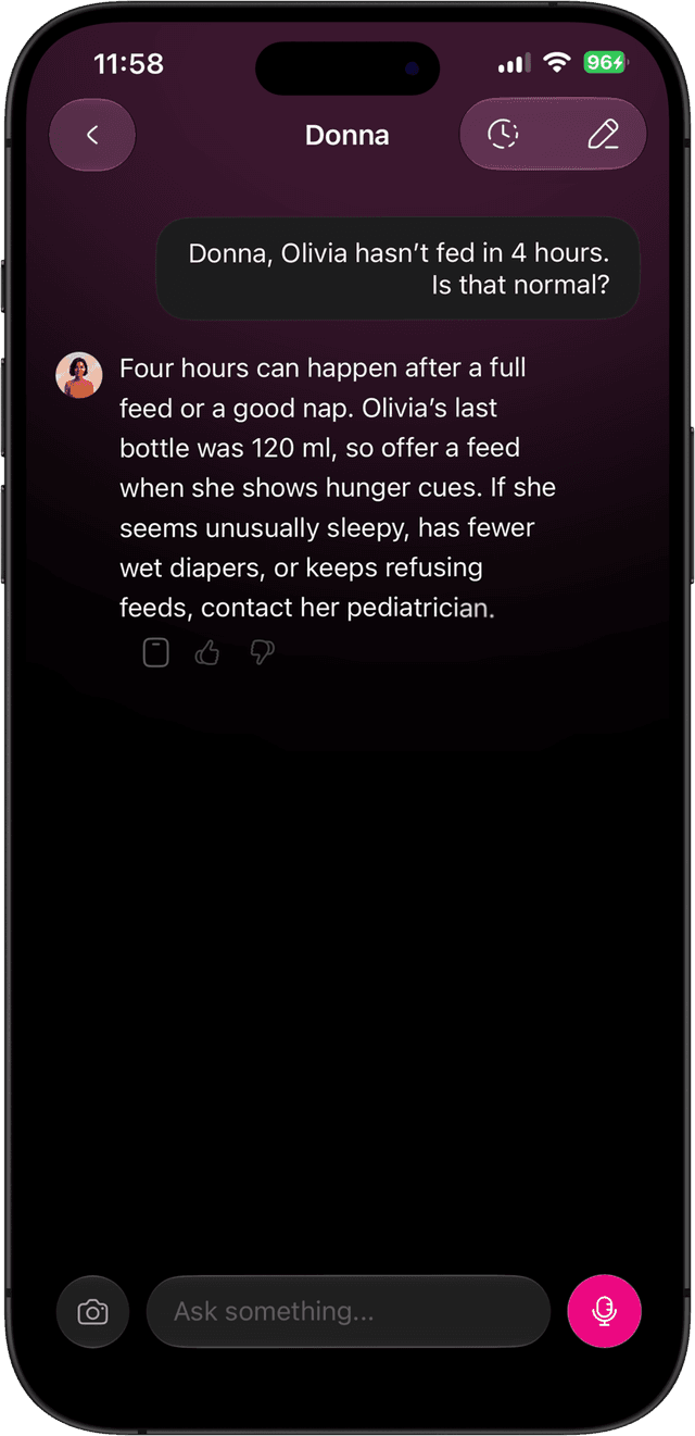 Ask Donna, already caught up